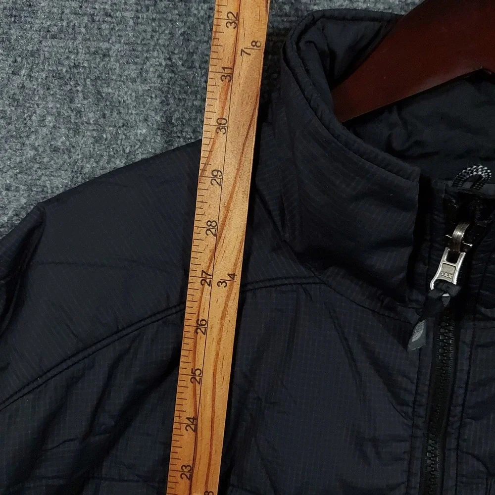 The North Face Puffer Jacket Mens XXL Black Primaloft Stowable Full Zip